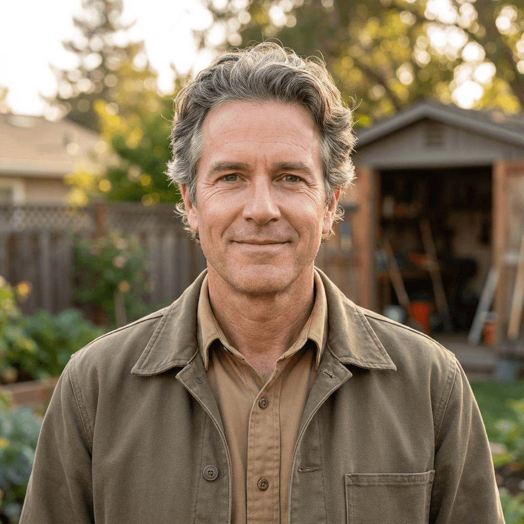 Samuel Hansen, owner of Halim Home Management, standing in a well-maintained Toronto home
